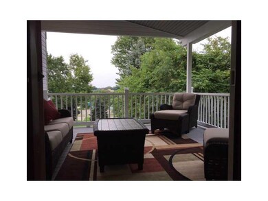Patio/Deck. matching decks off of each side of eat
