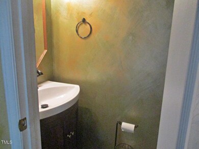 Bathroom -- Half on 1st floor