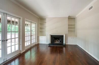 The spacious living room leads to an 11 x 19 balcony.