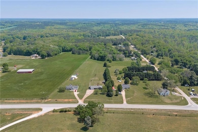 Bird's eye view with a rural view