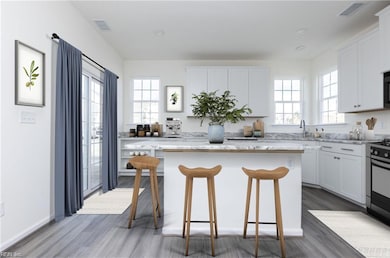 Kitchen Virtually Staged