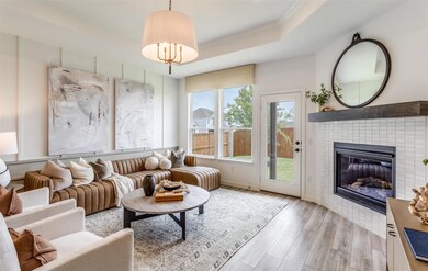 Spacious gathering room *Photos of furnished model