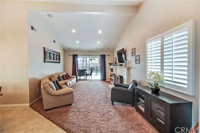 LIVING AREA WITH POOL ACCESS