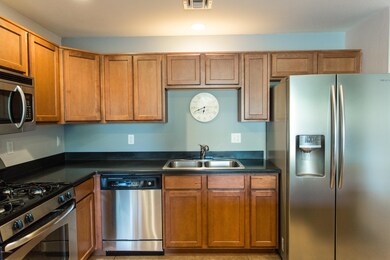 Maple Cabinetry and SS Appliances