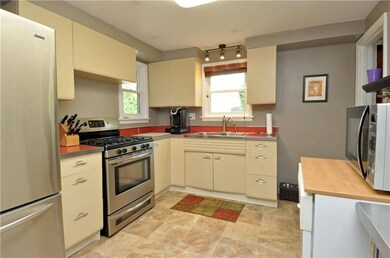The retro kitchen has been update with today's mod