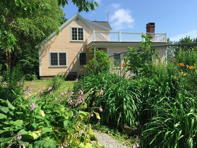Gravel path from barn to home. Large...