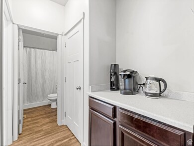 Coffee bar in the kichen