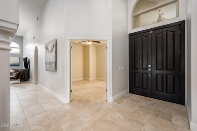 Foyer and View to Office