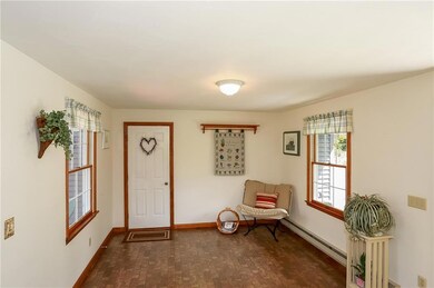 The breezeway also functions as a...