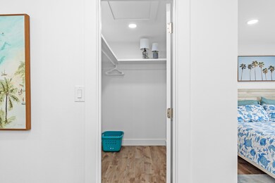 Master walk in closet