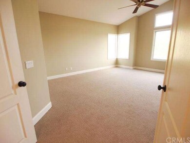 double door entry into the large master suite