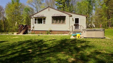 Side entrance and small patio