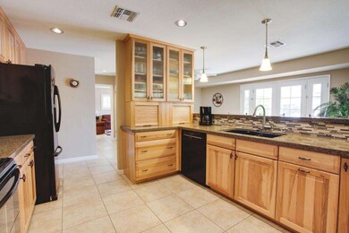 GORGEOUS KITCHEN WITH HICKORY CABINETS