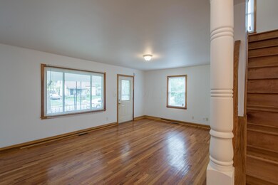 Living Room and stairway to 2nd floor