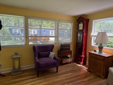Sunny three-season porch!
