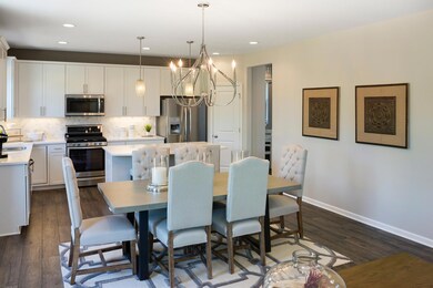 A sizable cafe' area that adjoins the kitchen