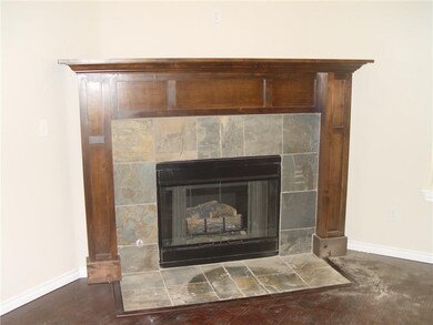 Fireplace brings warmeth and elegance to the livin