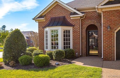 Front entrance to the home