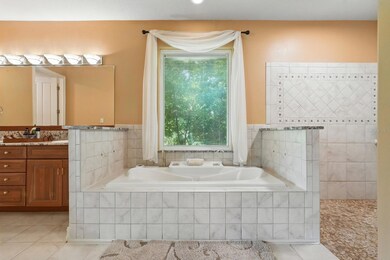 Primary Bath- Infrared tub + walk in shower