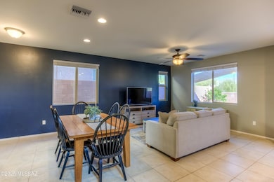 Living Room and Dining Room Area