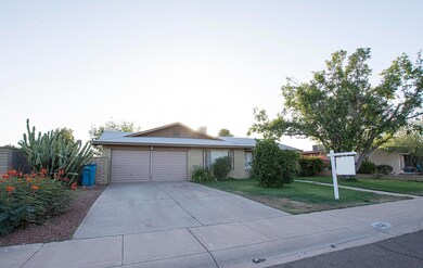 Front and garage