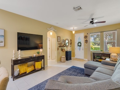 LIVING ROOM TO FRONT DOOR