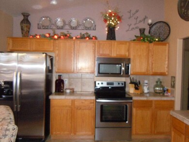 Kitchen with stove and refridgerator inc