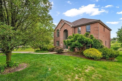 Beautiful yard with mature landscaping and level f