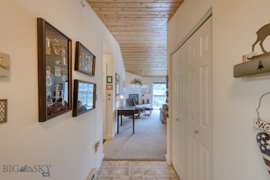 Interior Hallway entering Living Room