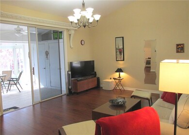 Living Room to Enclosed Porch