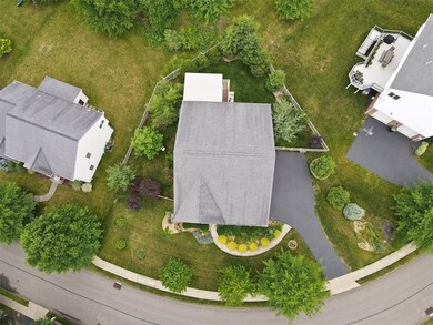 Beautiful private lot with mature trees and shrubs