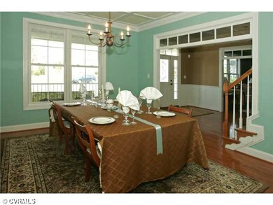 Dining Room - The formal dining room has hardwood 