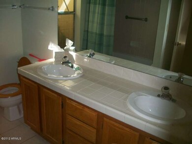 Master Bath with double sinks