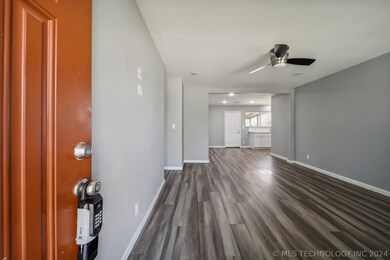 Comfortable & quiet underfoot, this vinyl flooring