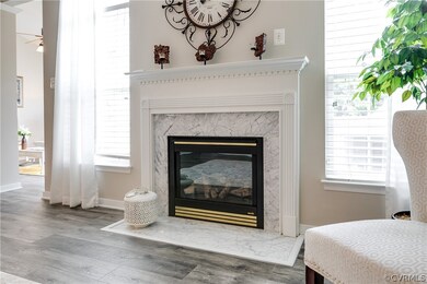 Gas fireplace