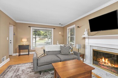 Living Room with Hardwood Floors