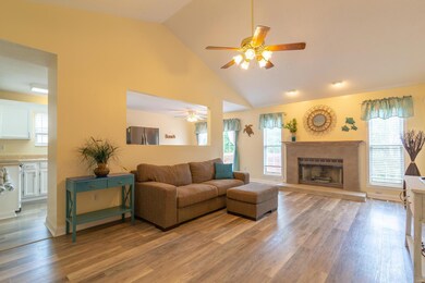 Very spacious tidy living room!