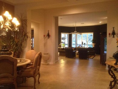 Entry view to Family Room