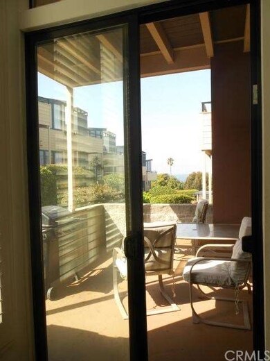 Sliding doors to balcony.
