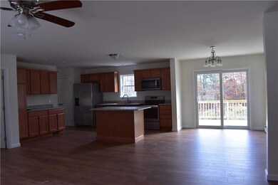 Kitchen and dining area