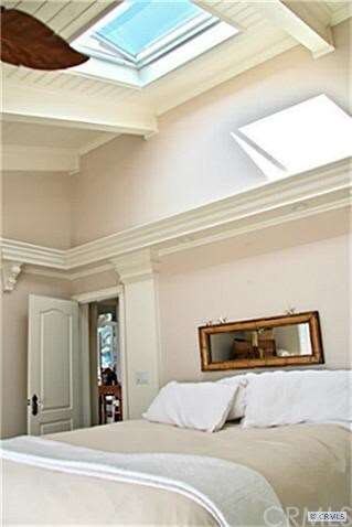 Master Bedroom with Skylights