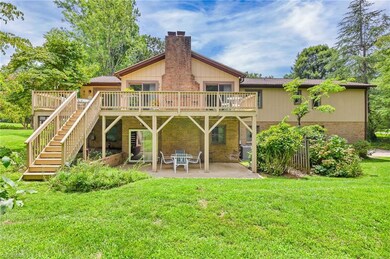 Large Deck and Lower Patio