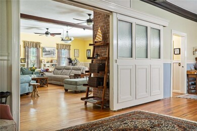 Original and functional carriage house interior do