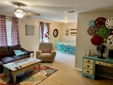 Living and dining space