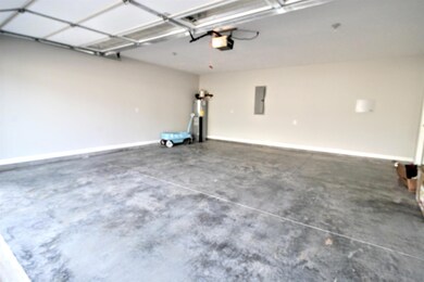 Spacious garage large water heater