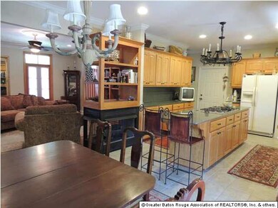 Breakfast Area into LR and Kitchen