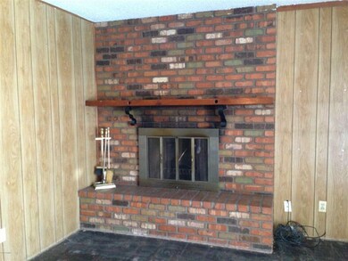 Wood Burning Fireplace