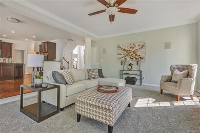 family room is open to a huge  kitchen/morning roo