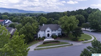 Property sits on curved corner in this popular part of Hampton Cove Development
