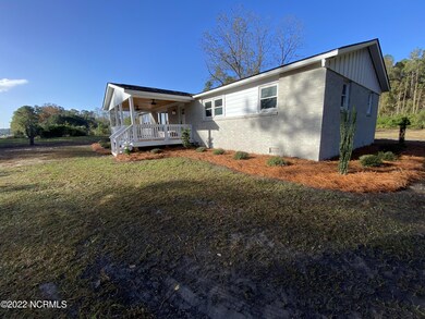 Back view of house